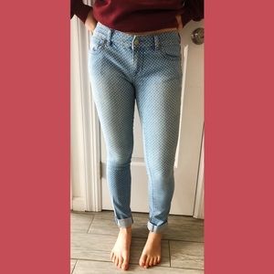 The Limited Polka Dot Jeans